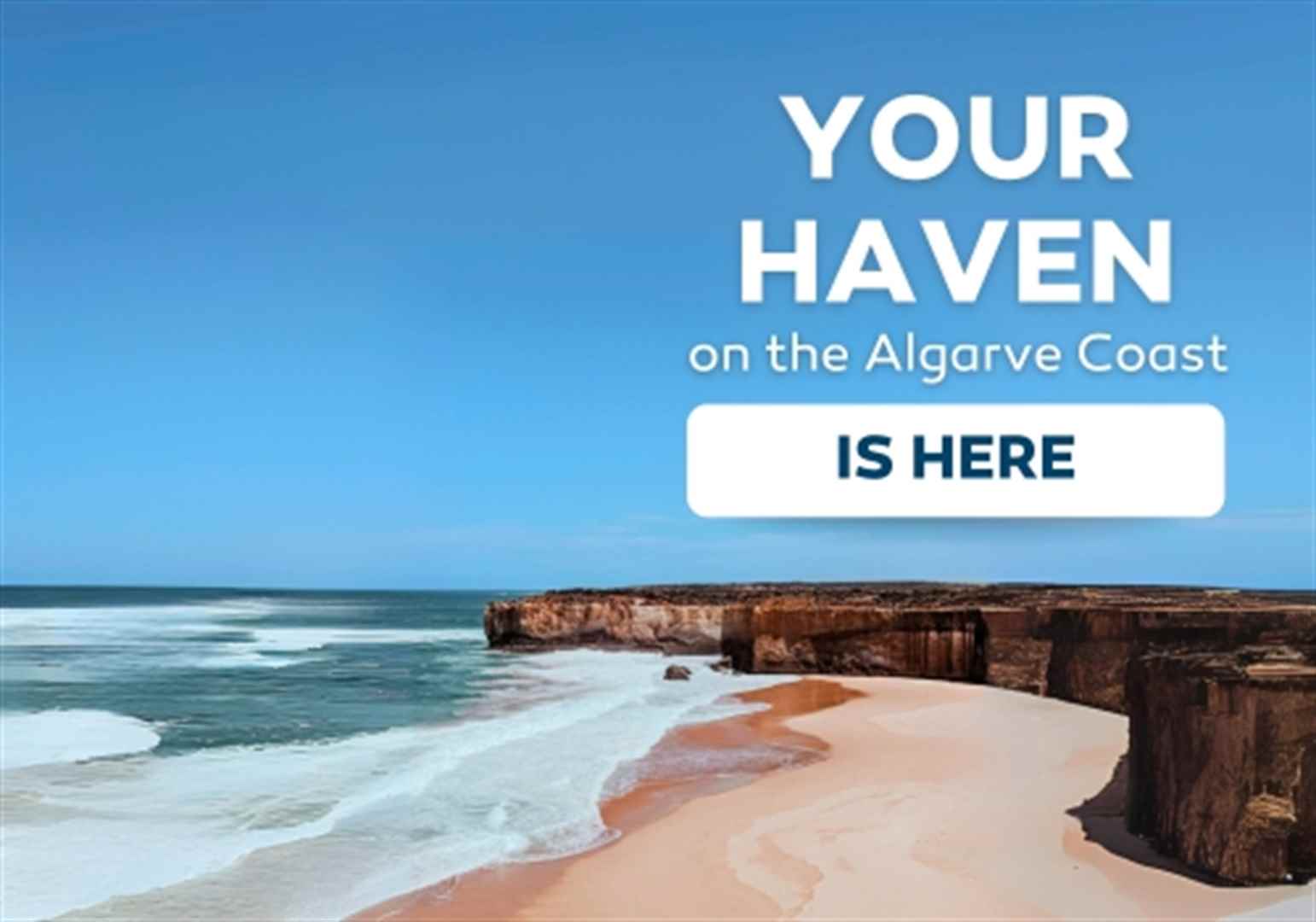 Your haven on the Algarve Coast is here 