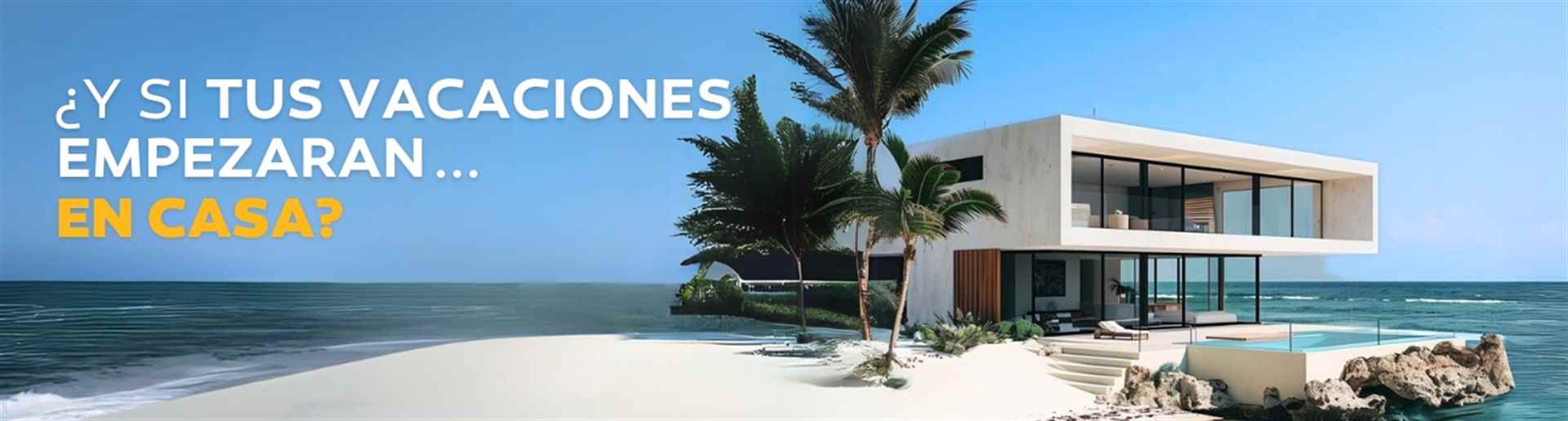 What if your holidays started… at home?