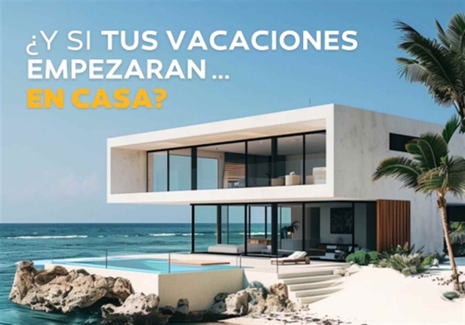What if your holidays started… at home?