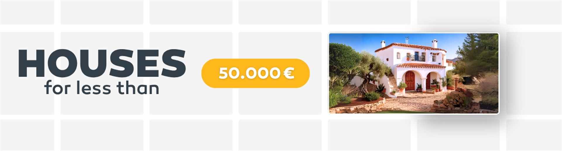 Houses for less than 50.000€
