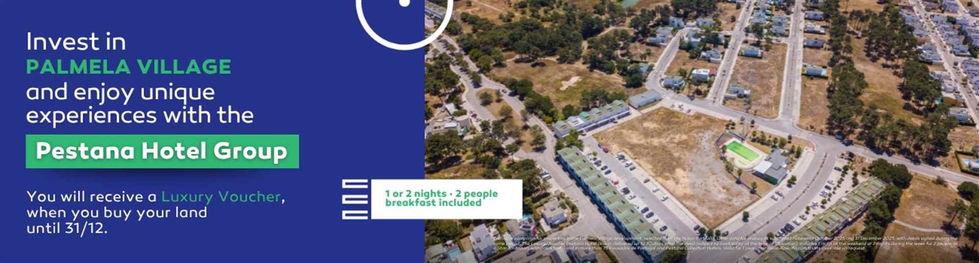 Invest in Palmela Village and relax in a Pestana hotel.