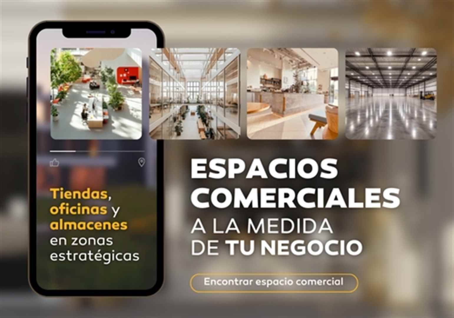 Commercial spaces tailored to your business.