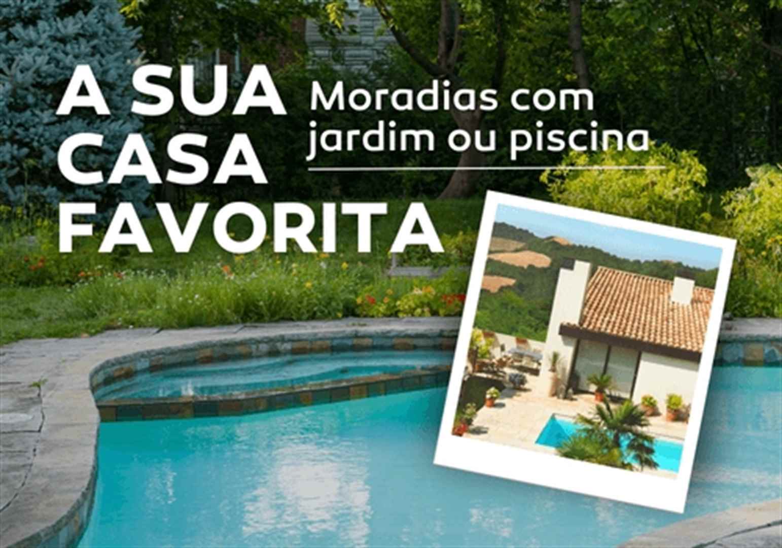Houses with garden or swimming pool