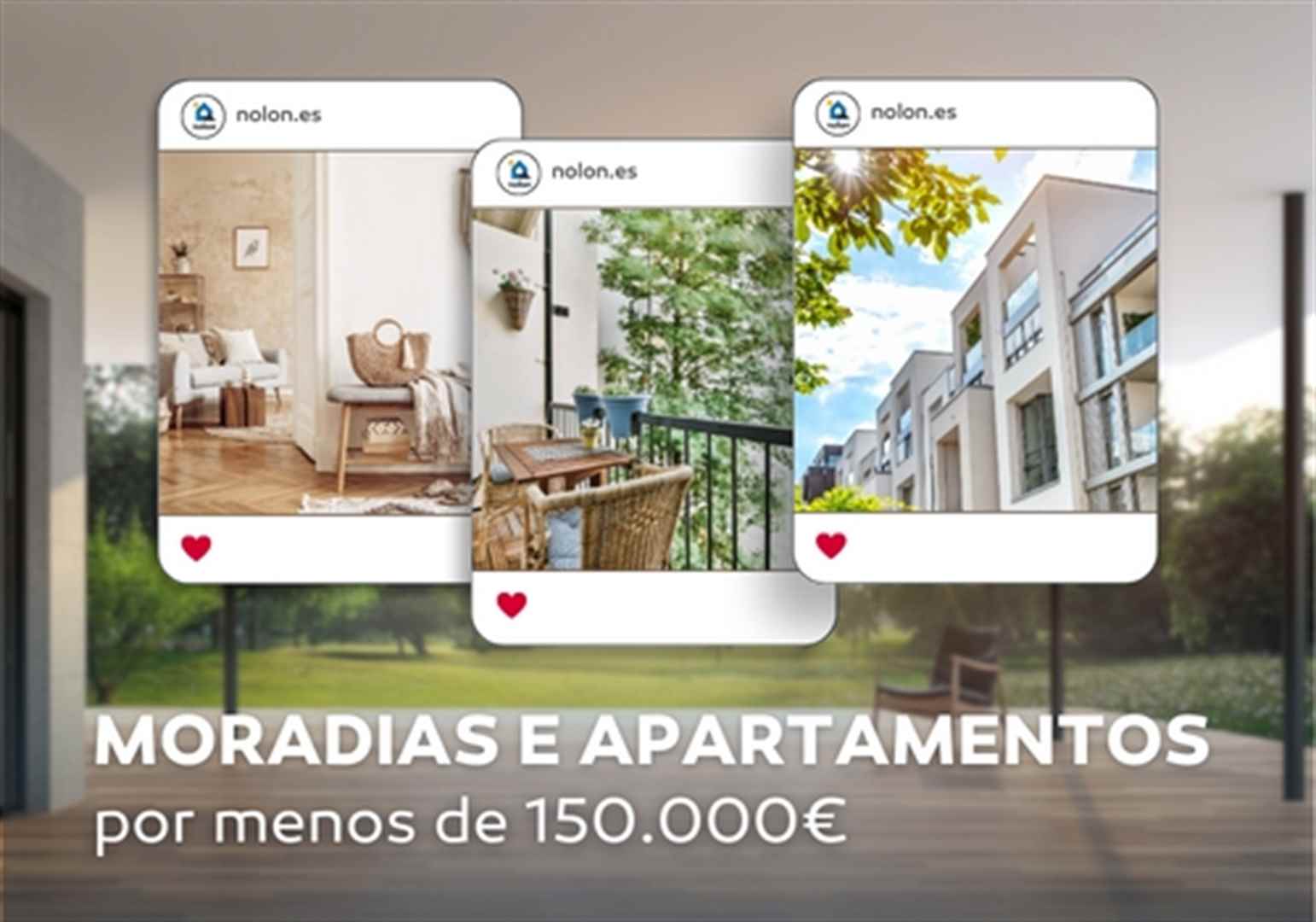 Flats and Apartments for less than 150.000€