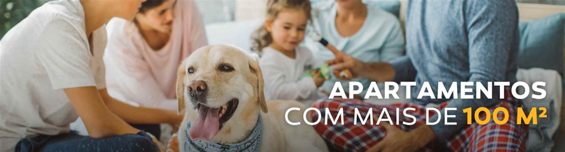 Flats with more than 100 m²