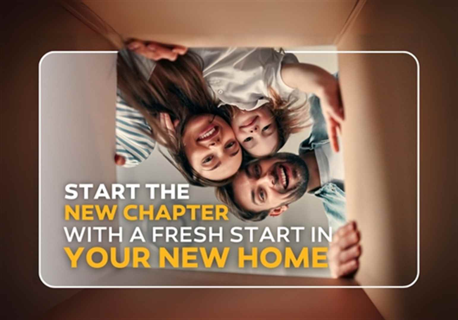 Start the new chapter with a fresh start in your new home