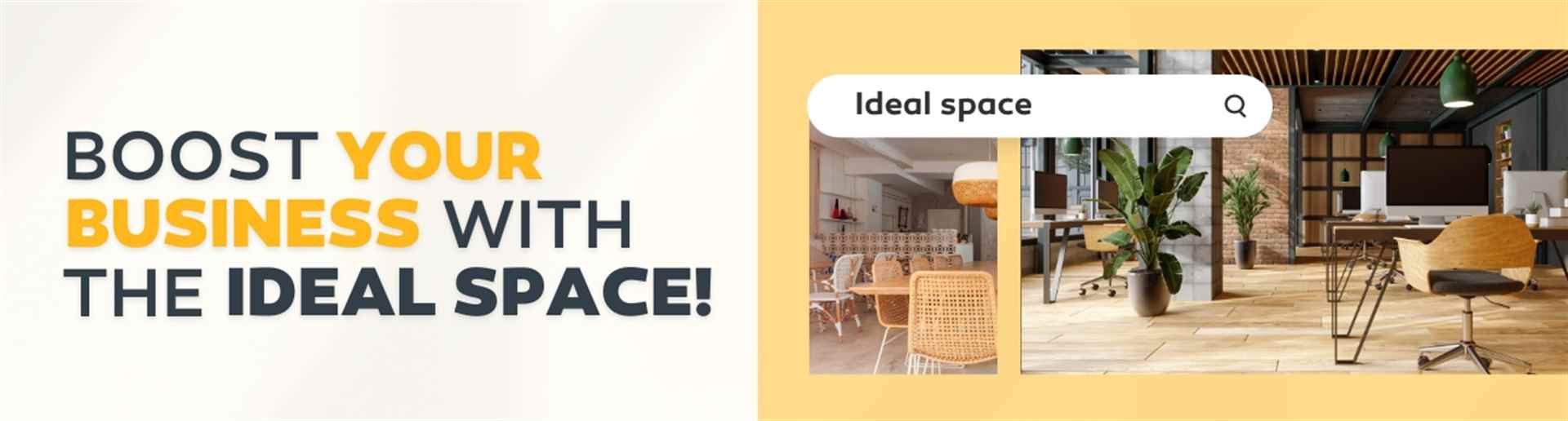 Boost your business with the ideal space! 